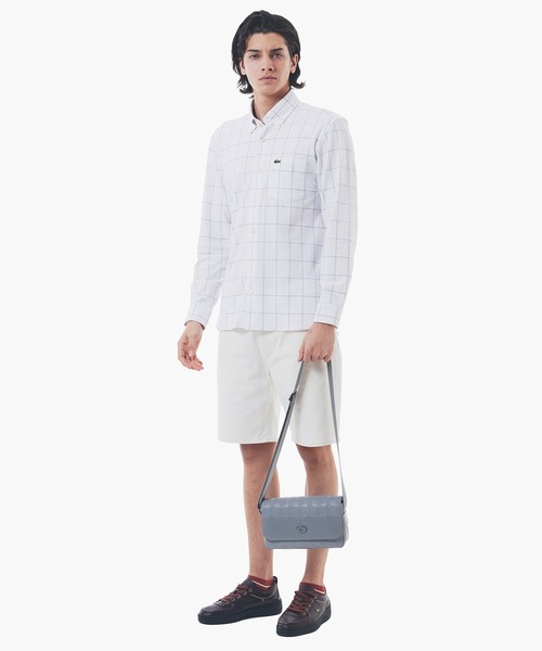 LACOSTE（ラコステ） シャツ 2WAYストレッチ ウインドウペンチェック