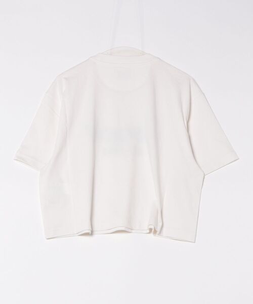 COACH tシャツ カーシヴ シグネチャー クロップド Tシャツ