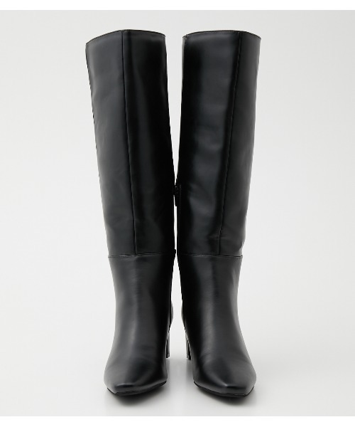 「crie conforto」 ロングブーツ MEDIUM ブラック レディース_画像4