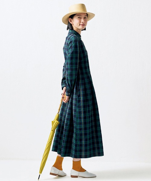 GIVENCHY◇ノースリーブワンピース/--/コットン/IDG/無地 セール