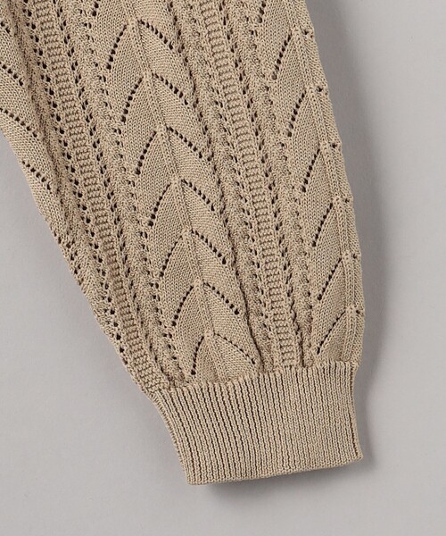 BEAUTY&amp;YOUTH UNITED ARROWS - nae  ニット BEAUTY&YOUTH UNITED ARROWS｜ギザコットン ピンボーダー クルー