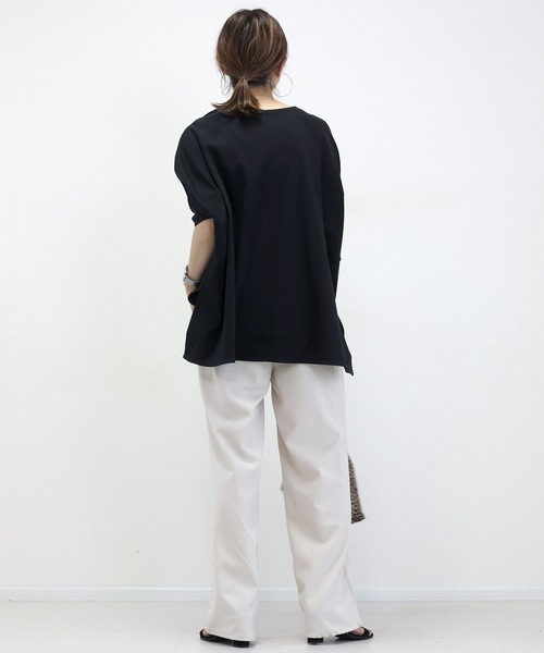 tシャツ シルケットスムースラグランワイドプルオーバー レディース | Aletta vita | 12