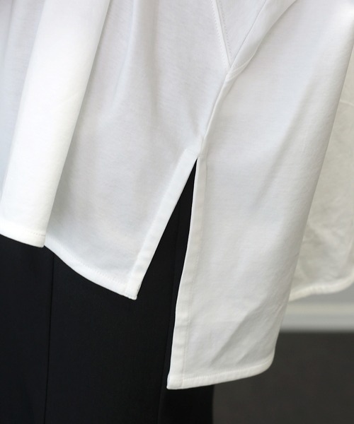 tシャツ シルケットスムースラグランワイドプルオーバー レディース | Aletta vita | 20