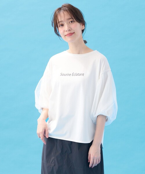 ANY（エニィ） tシャツ エニィファンクションバルーンスリーブTシャツ
