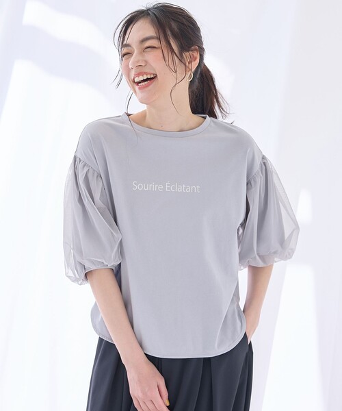 ANY（エニィ） tシャツ エニィファンクションバルーンスリーブTシャツ