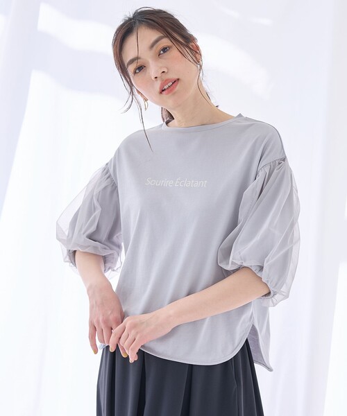 ANY（エニィ） tシャツ エニィファンクションバルーンスリーブTシャツ