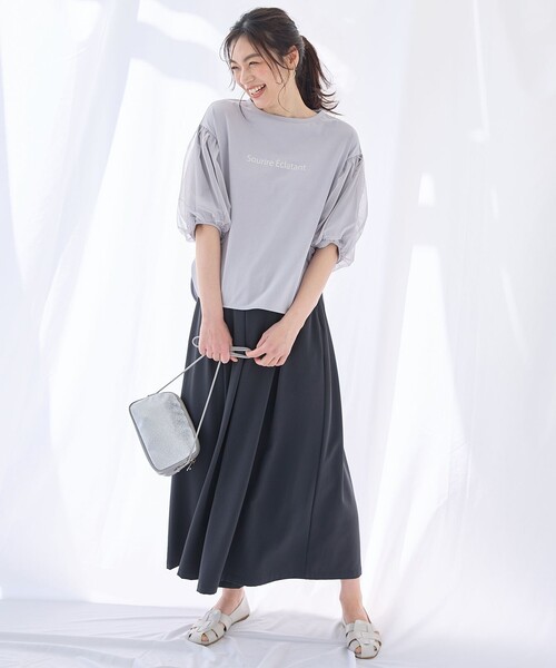 ANY（エニィ） tシャツ エニィファンクションバルーンスリーブTシャツ