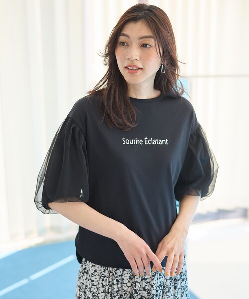 ANY（エニィ） tシャツ エニィファンクションバルーンスリーブTシャツ