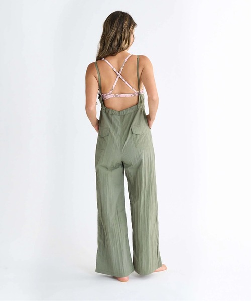 新品　ROXY　レディース　SLIDE OVERALL ロキシーオーバーオールM ROXY（ロキシー）の「SLIDE OVERALL/ロキシーオーバーオール