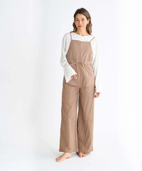 新品　ROXY　レディース　SLIDE OVERALL ロキシーオーバーオールM ROXY（ロキシー）の「SLIDE OVERALL/ロキシーオーバーオール
