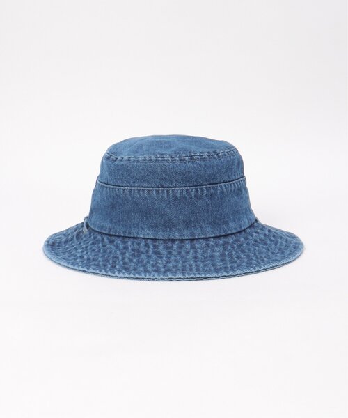 VENCE EXCHANGE 帽子 ハット デニムストラップ付きバケットハット