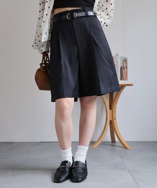 【boohoo】リネンディープポケットシャツ&ショートパンツセット ap retro パンツ 「セットアップ対応」リネンタッチセンター