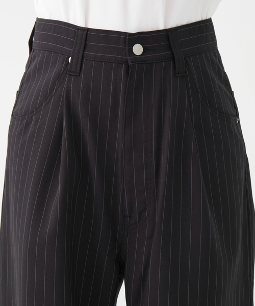 【Jieda】ワイドスラックス ウール100% JieDa スラックス 別注 WIDE ONE TUCK STRAIGHT SLACKS メンズ