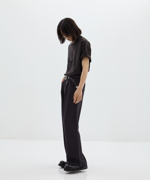 JieDa スラックス 別注 WIDE ONE TUCK STRAIGHT SLACKS メンズ