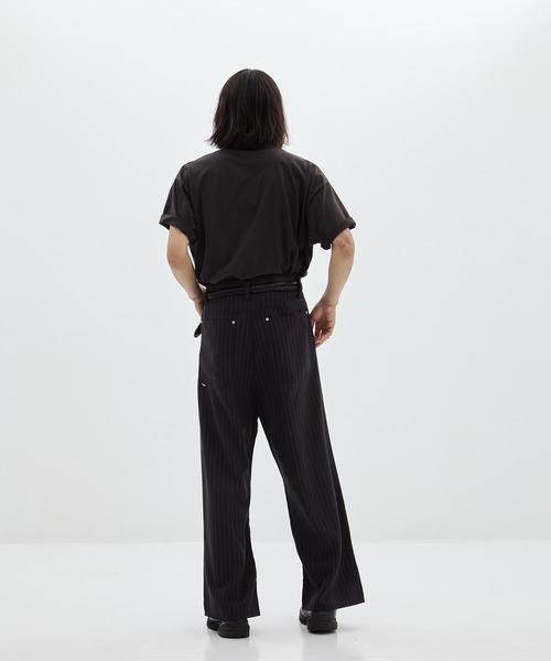 JieDa スラックス 別注 WIDE ONE TUCK STRAIGHT SLACKS メンズ