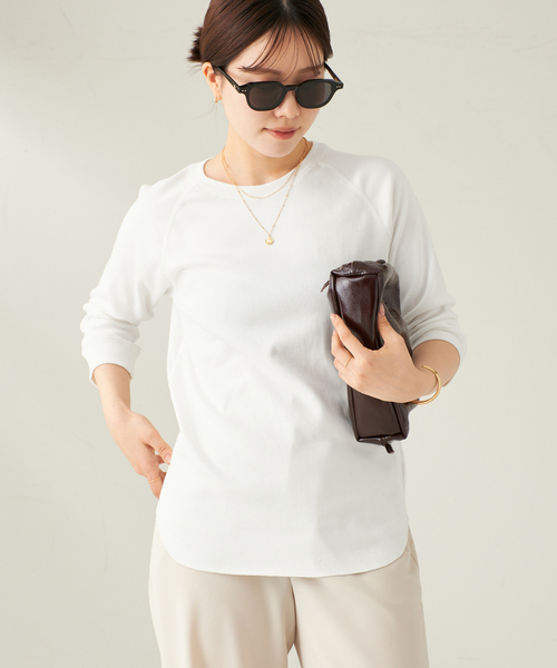 tシャツ premium フライス7bu Tシャツ レディース
