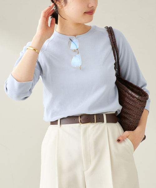 tシャツ premium フライス7bu Tシャツ レディース plage tシャツ premium フライス7bu Tシャツ レディース