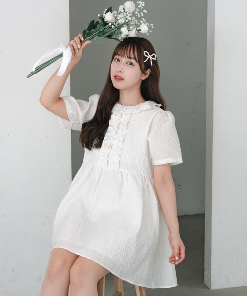 INTER FACTORY（インターファクトリー） ワンピース 半袖 「mayuka