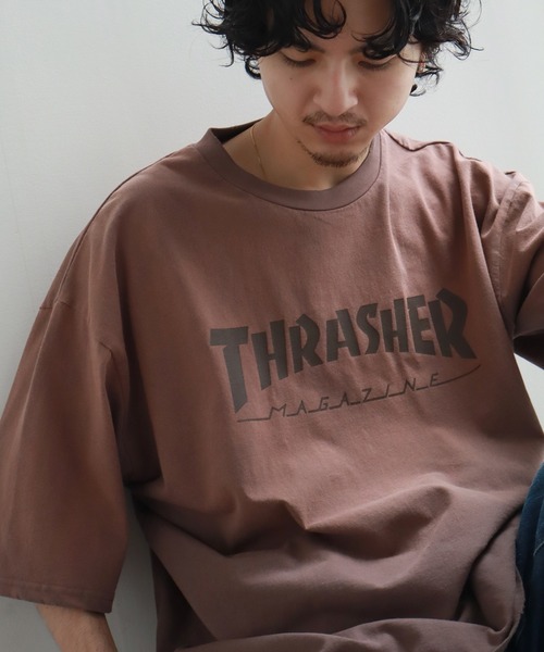 THRASHER（スラッシャー） tシャツ 「THRASHER/スラッシャー」オーバー