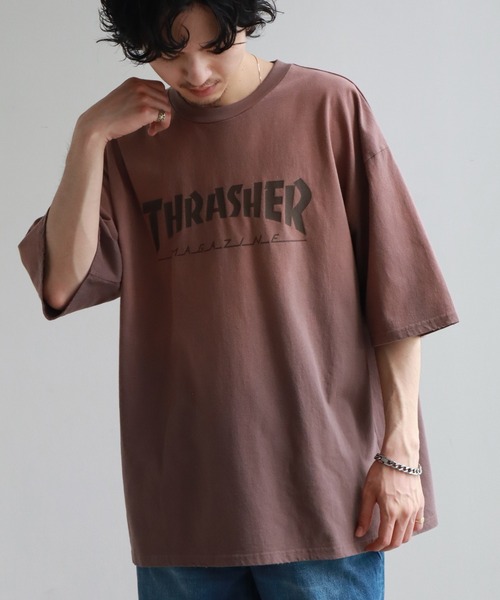 THRASHER（スラッシャー） tシャツ 「THRASHER/スラッシャー」オーバー