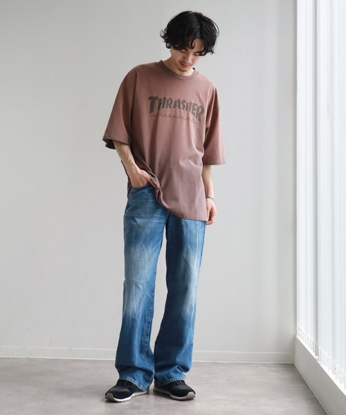 THRASHER（スラッシャー） tシャツ 「THRASHER/スラッシャー」オーバー