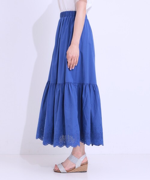 SHOO・LA・RUE（シューラルー） スカート スカラップレースが華やか