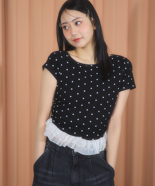 3.3 FIELD TRIP tシャツ Field Trip／裾レースアソートTシャツ