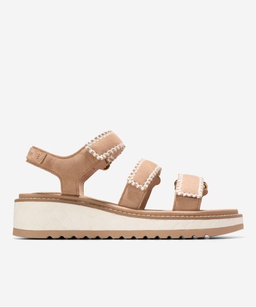 COLE HAAN グランドプロ デイリン ウェッジ トリプル ストラップ COLE HAAN サンダル グランドプロ デイリン ウェッジ トリプル