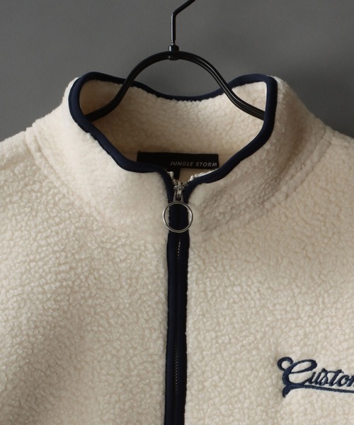 「SITRY」 「Jungle Storm」ブルゾン M アイボリー メンズ_画像2