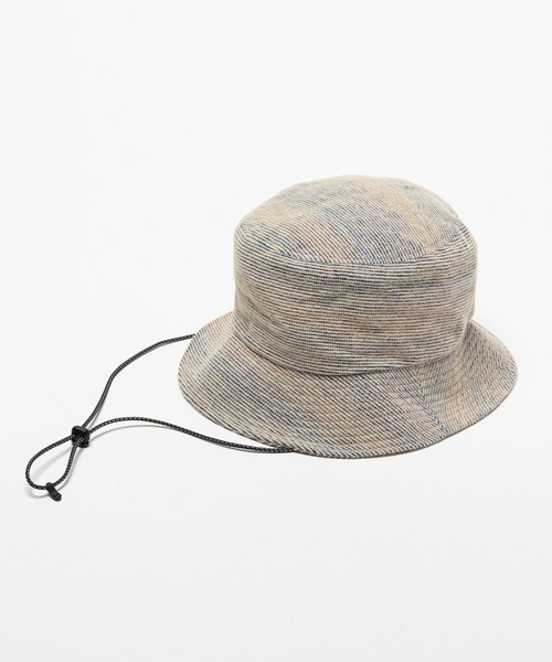 meanswhile 帽子 ハット Hombre Sashiko Stitch Adjustable Hat