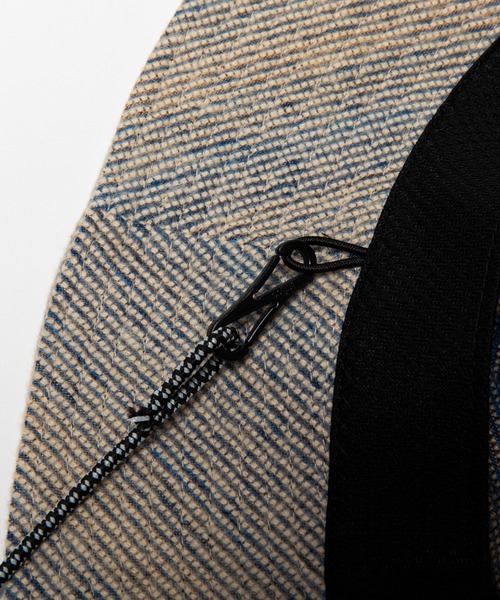 meanswhile 帽子 ハット Hombre Sashiko Stitch Adjustable Hat