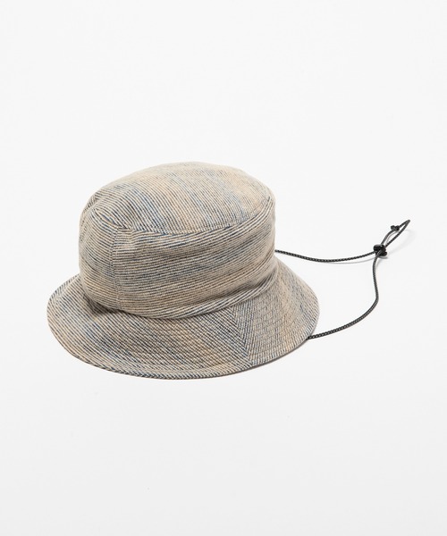 meanswhile バケットハット meanswhile 帽子 ハット Hombre Sashiko Stitch Adjustable Hat
