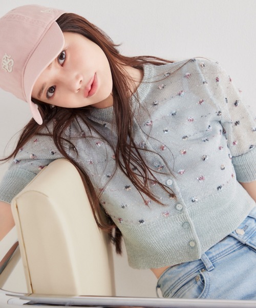 SNIDEL 「SNIDEL」 加工ブーツカットデニムパンツ 00 ライト