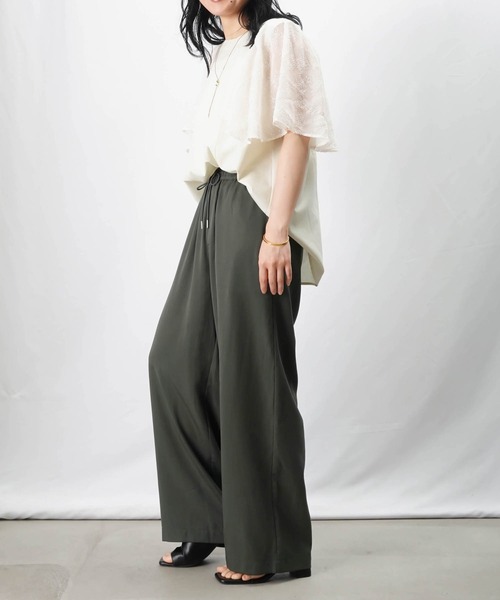 ブラウス シャツ LC/LLL ツイストブラウス レディース セール】LC/LLL ツイストブラウス（シャツ/ブラウス）｜LUCA