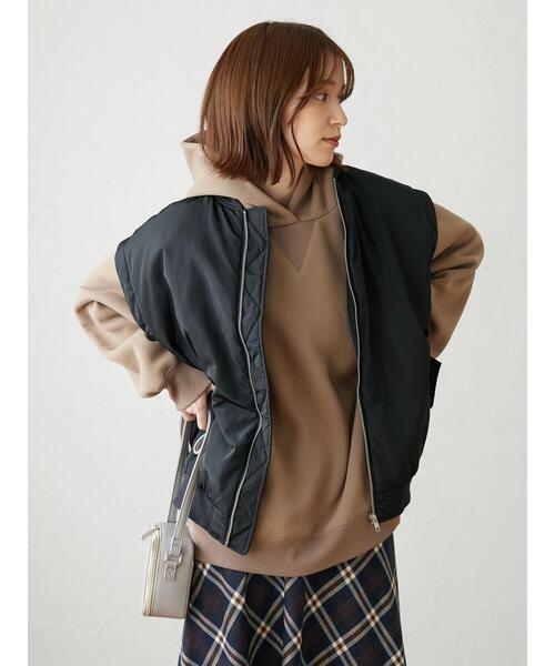 「Green Parks」 「ELENCARE DUE」ブルゾン FREE カーキ レディース_画像3