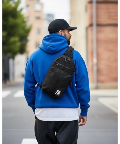 ウエストポーチ ウエストバッグ MLB CORDURA ワンポイントロゴボディバッグ1「ヤンキース/ドジャース」 レディース メンズ