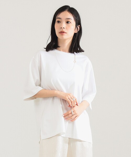 tシャツ ポンチ ハーフスリーブ Tシャツ レディース