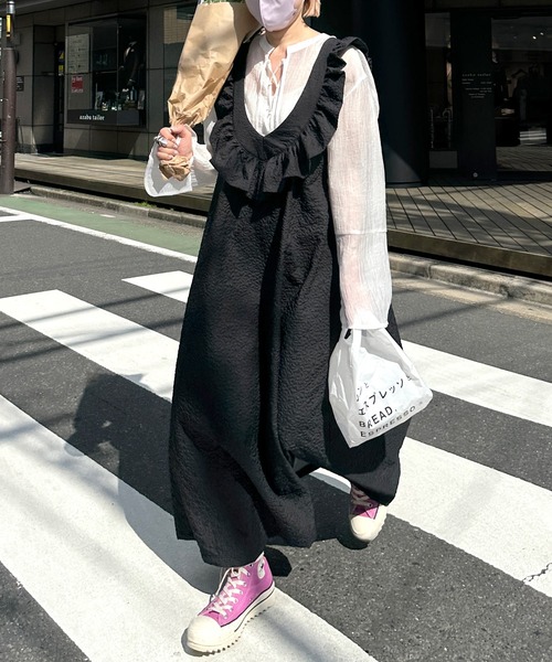 Alley by w closet サロペット Alley by w closet（アリーバイダブルクローゼット）の「【Alley