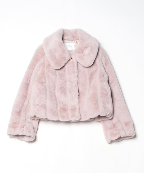 3月中までの出品新品未使用タグ付きHer lip to ボアコートピンクMサイズ 3月中までの出品新品未使用タグ付きHer lip to ボアコートピンク