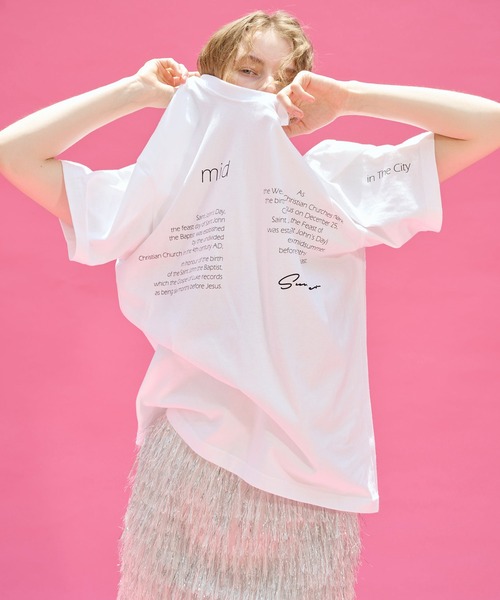 「MAISON SPECIAL」 半袖Tシャツ FREE ホワイト レディース