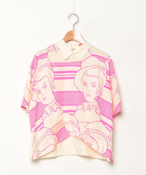 「mintdesigns」 半袖シャツ - ベージュ レディース