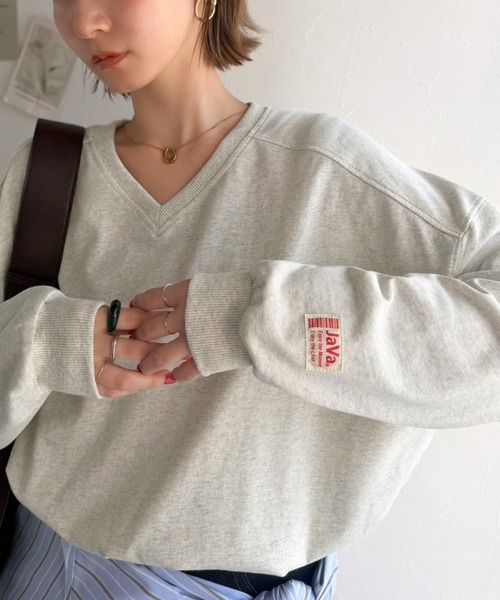 美品 COGTHEBIGSMOKE MEGA RUGBY JERSEY グレー COGTHEBIGSMOKE（コグ ザ ビッグスモーク） Mega Rugby Jersey
