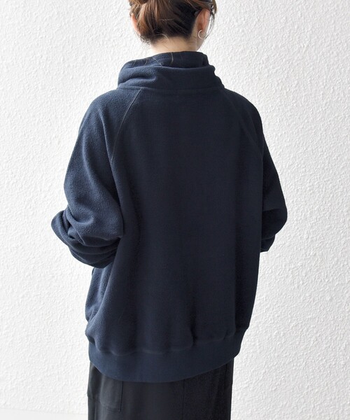 SHIPS any tシャツ any:「洗濯機可能」フリース ライク ハイネック