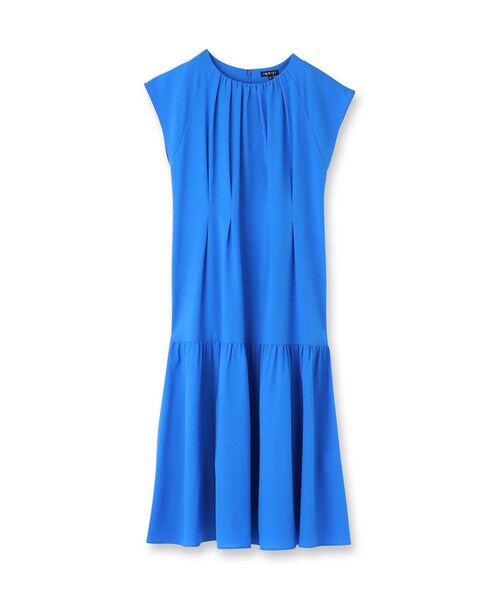 INDIVI（インディヴィ） ワンピース 「1枚でコーデ完成！」タック