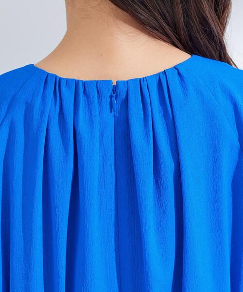 INDIVI（インディヴィ） ワンピース 「1枚でコーデ完成！」タック