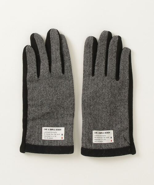 SETUP7（セットアップセブン） 手袋 FREE ダークグレー メンズ