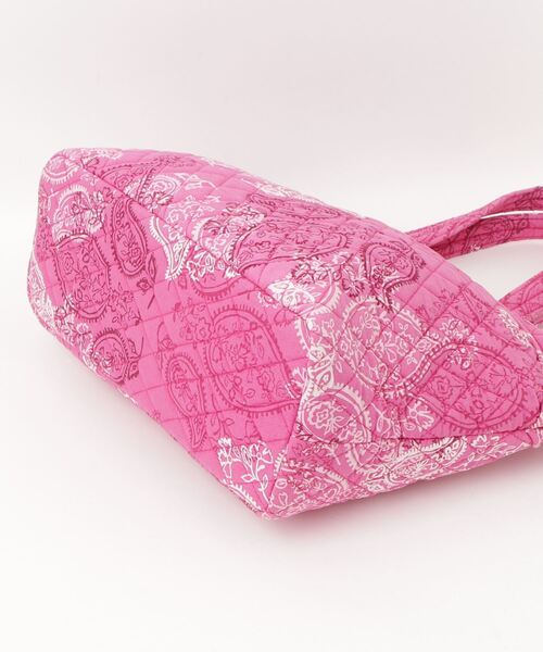 Vera Bradleyキルティング花柄トートバッグとポーチ未使用タグ付きピンク