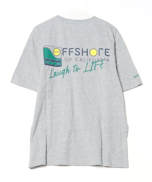 「The DUFFER of ST.GEORGE」 半袖Tシャツ LARGE ライトグレー メンズ