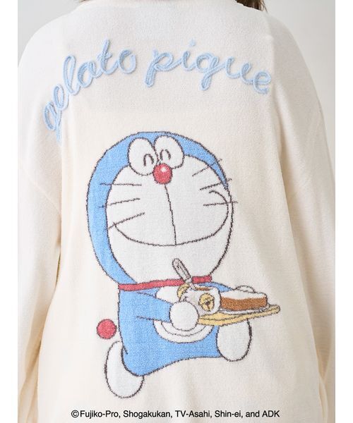 パジャマ ルームウェア 「ドラえもん」「ユニセックス」おはようおやすみカーディガン レディース メンズ | gelato pique | 11