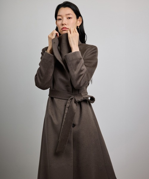 ROPE' ステンカラーコート コート プレミアムカシミヤ ロングコート